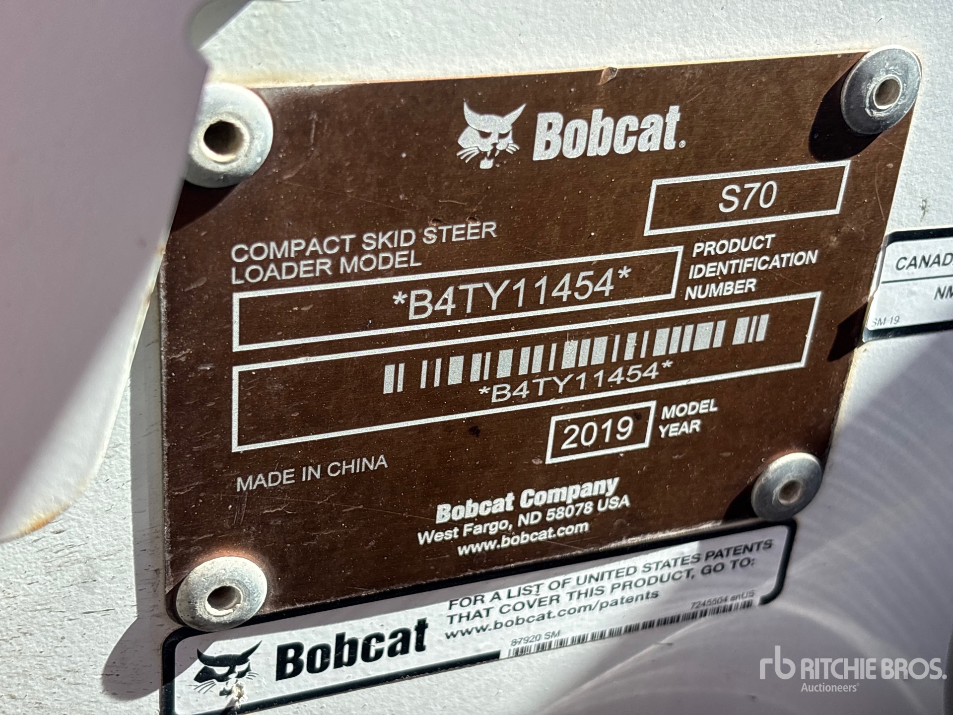 2020 Bobcat S70