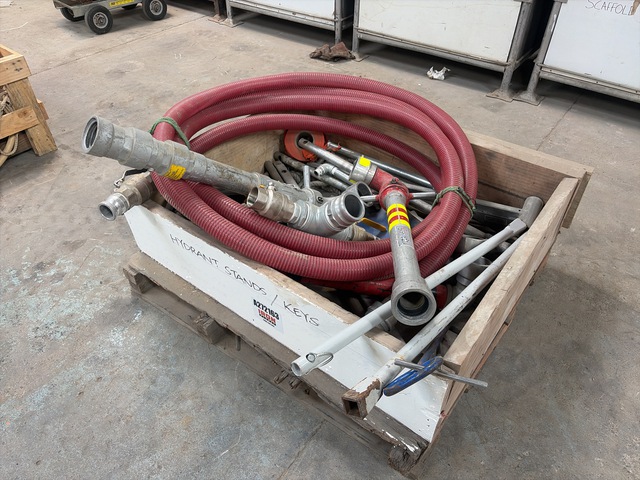 Quantity of Hydrant Stands & Keys
