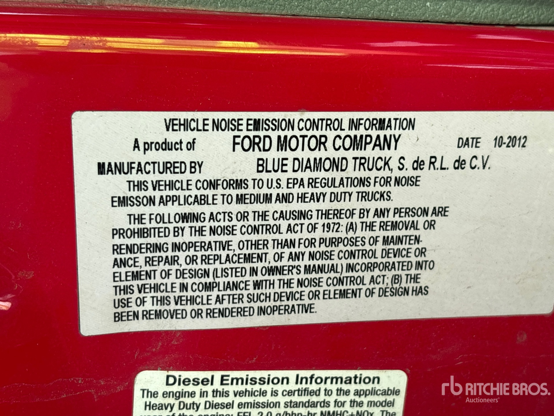 2012 Ford F-750
