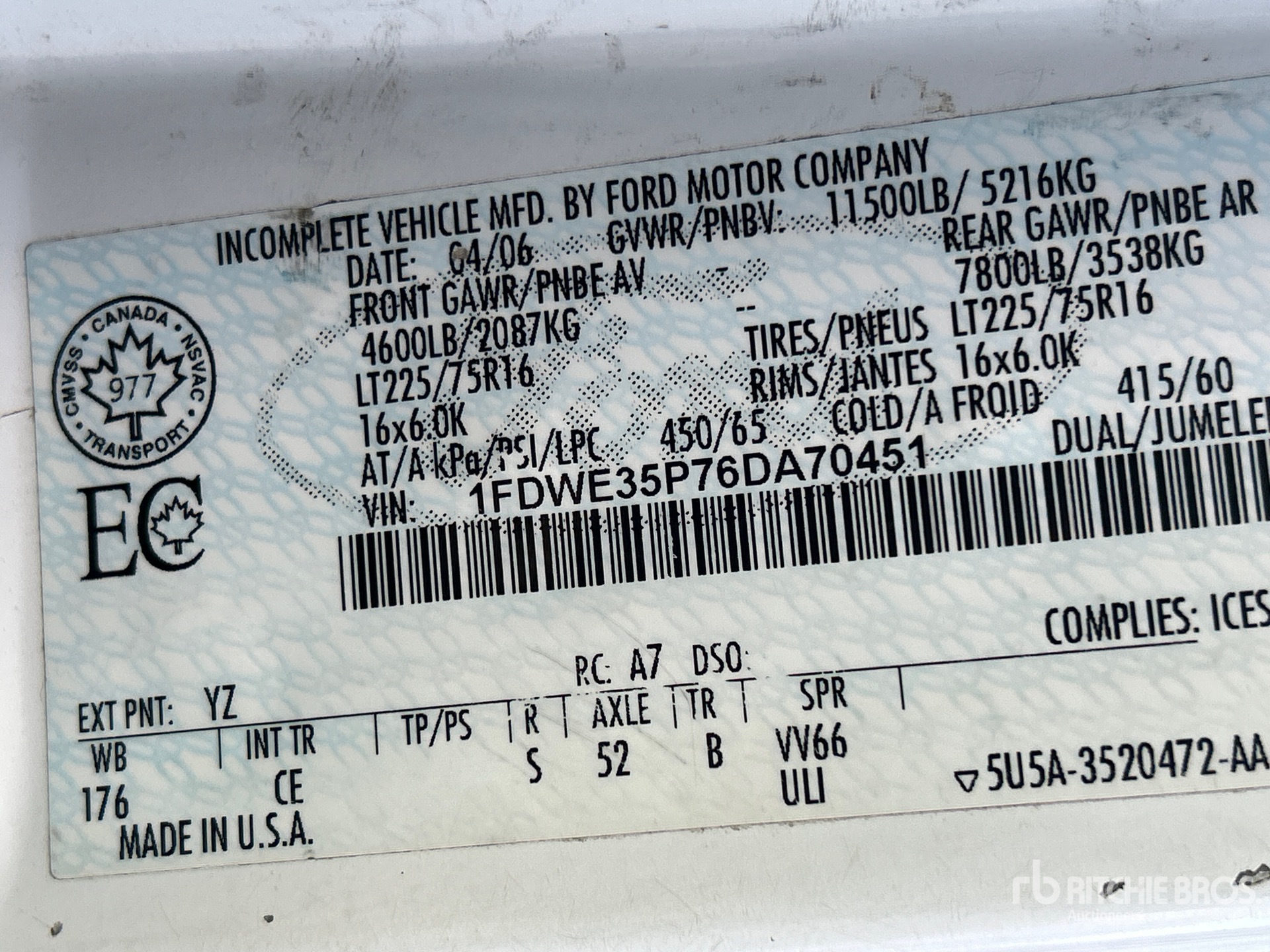 2006 Ford E-350