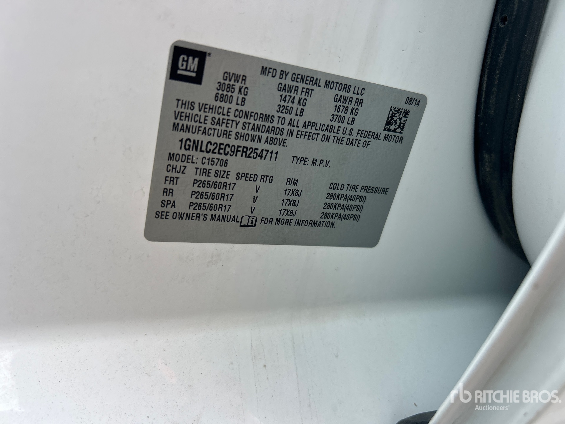 2015 Chevrolet Tahoe