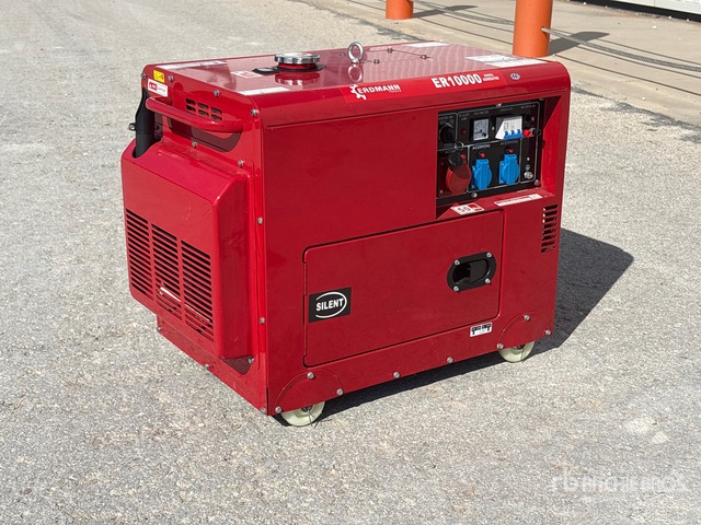 Erdmann ER10000 Portable Generator Set: <20kVA/16kW