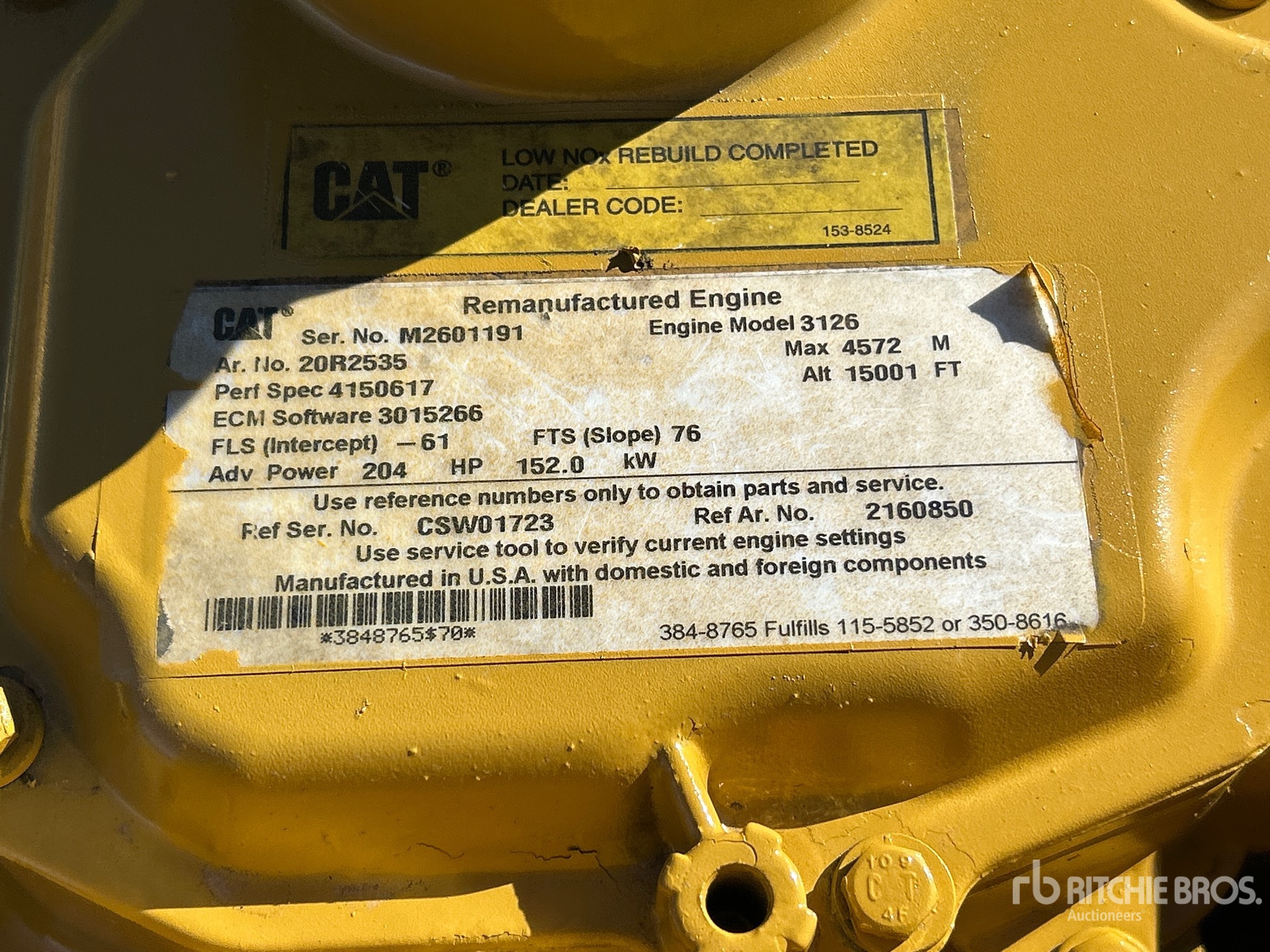 Caterpillar 3126