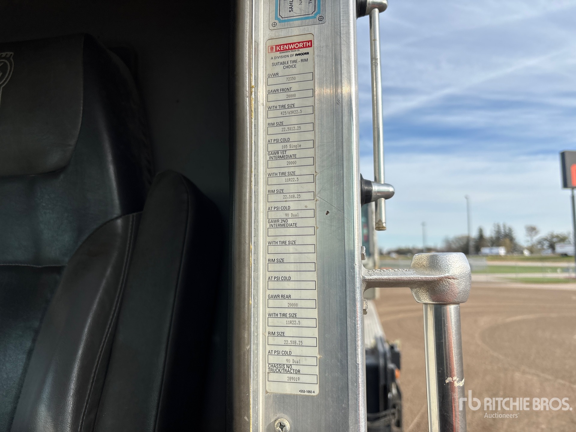 2011 Kenworth T-800