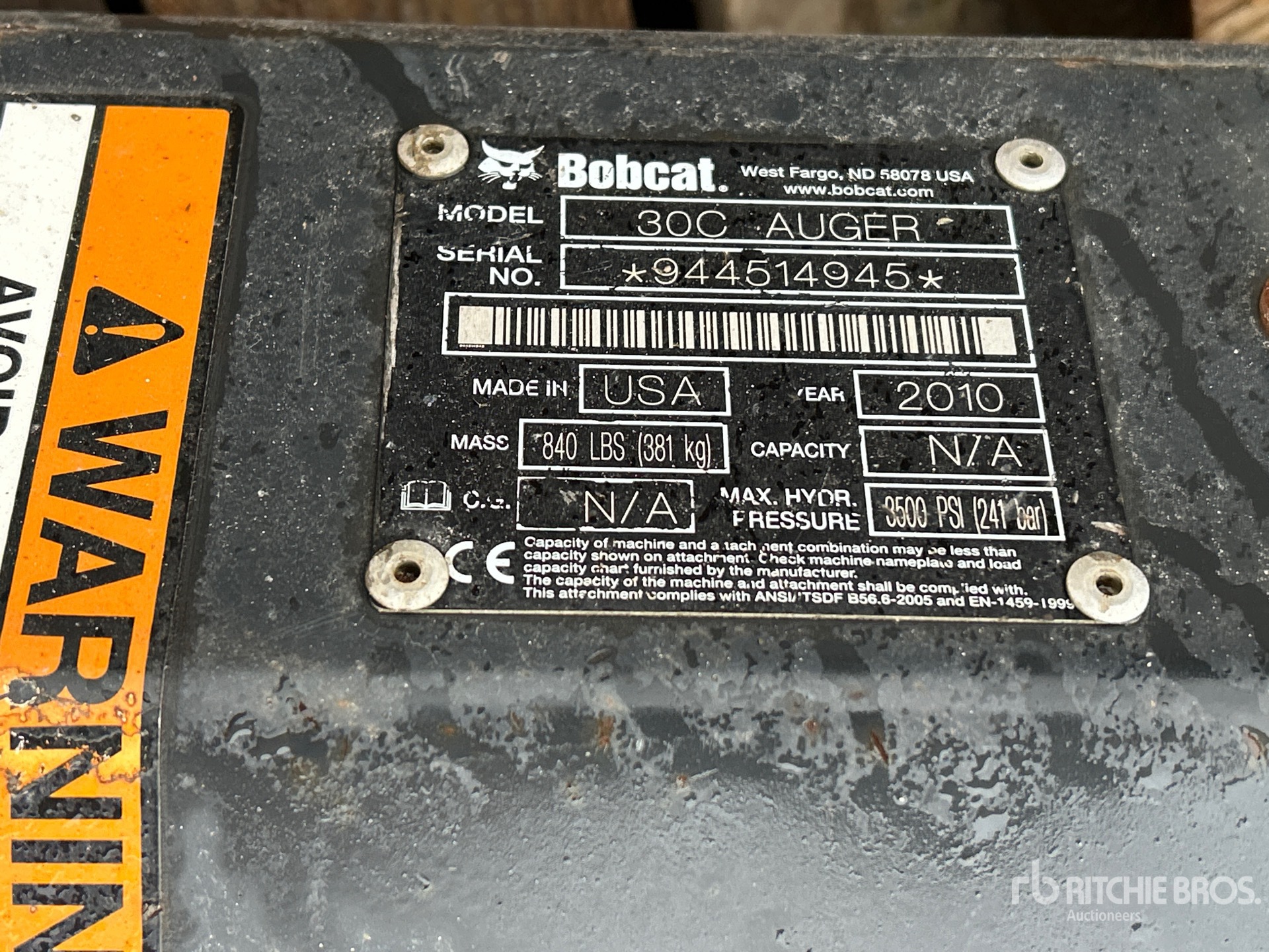 2010 Bobcat 30-C