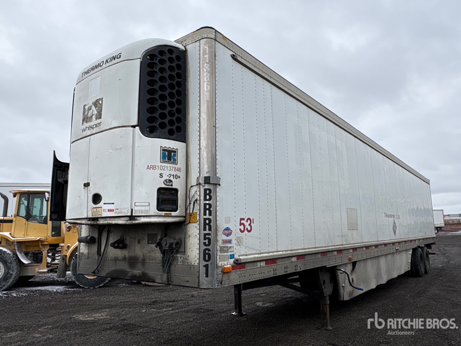 2011 Utility 53 ft x 102 in T/A