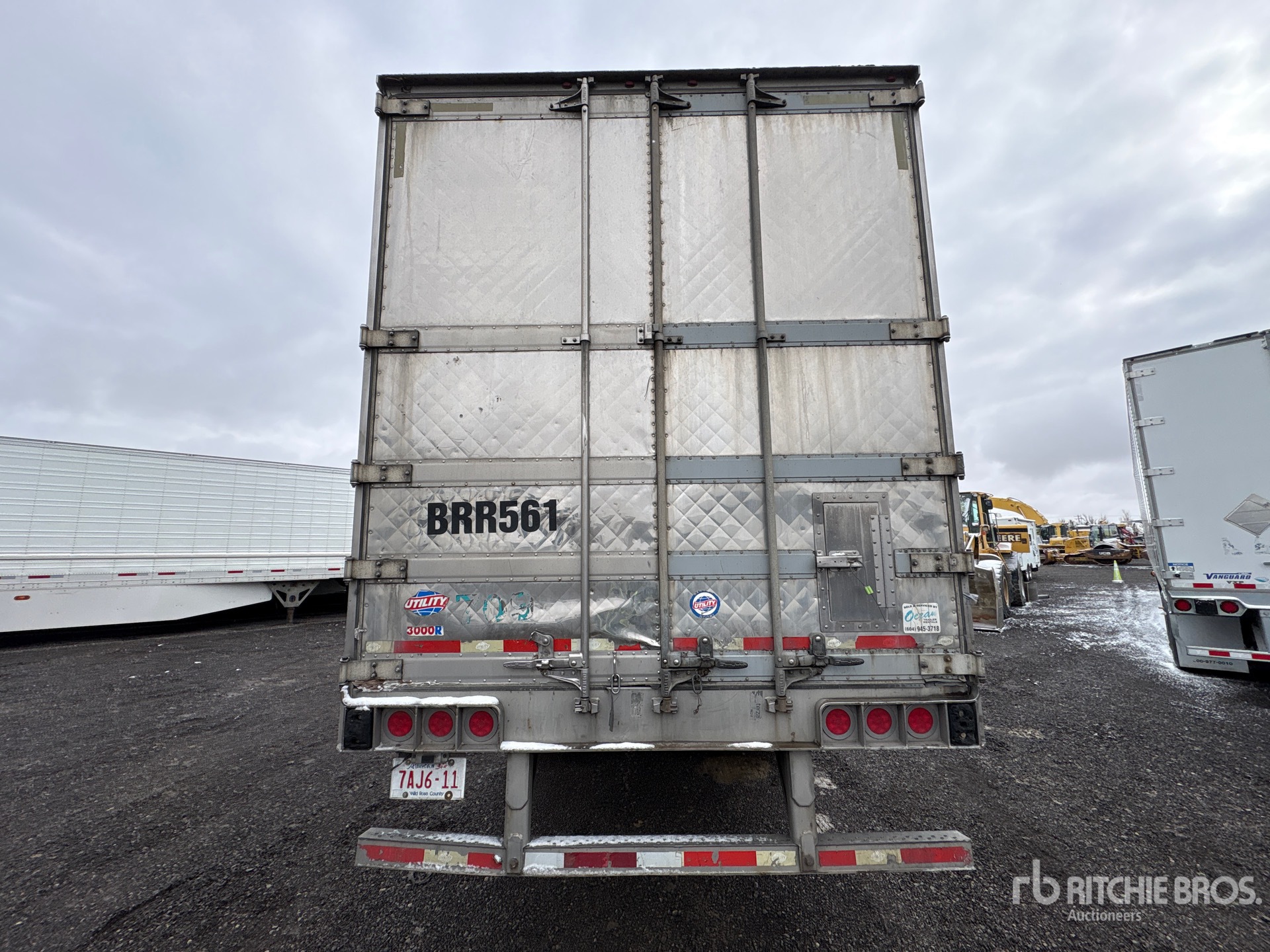 2011 Utility 53 ft x 102 in T/A
