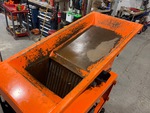 Chassis with Feed Hopper