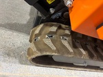 Undercarriage with Left Track Pads
