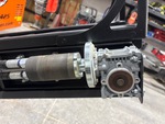 Chassis with Discharge Conveyor Drive Motor