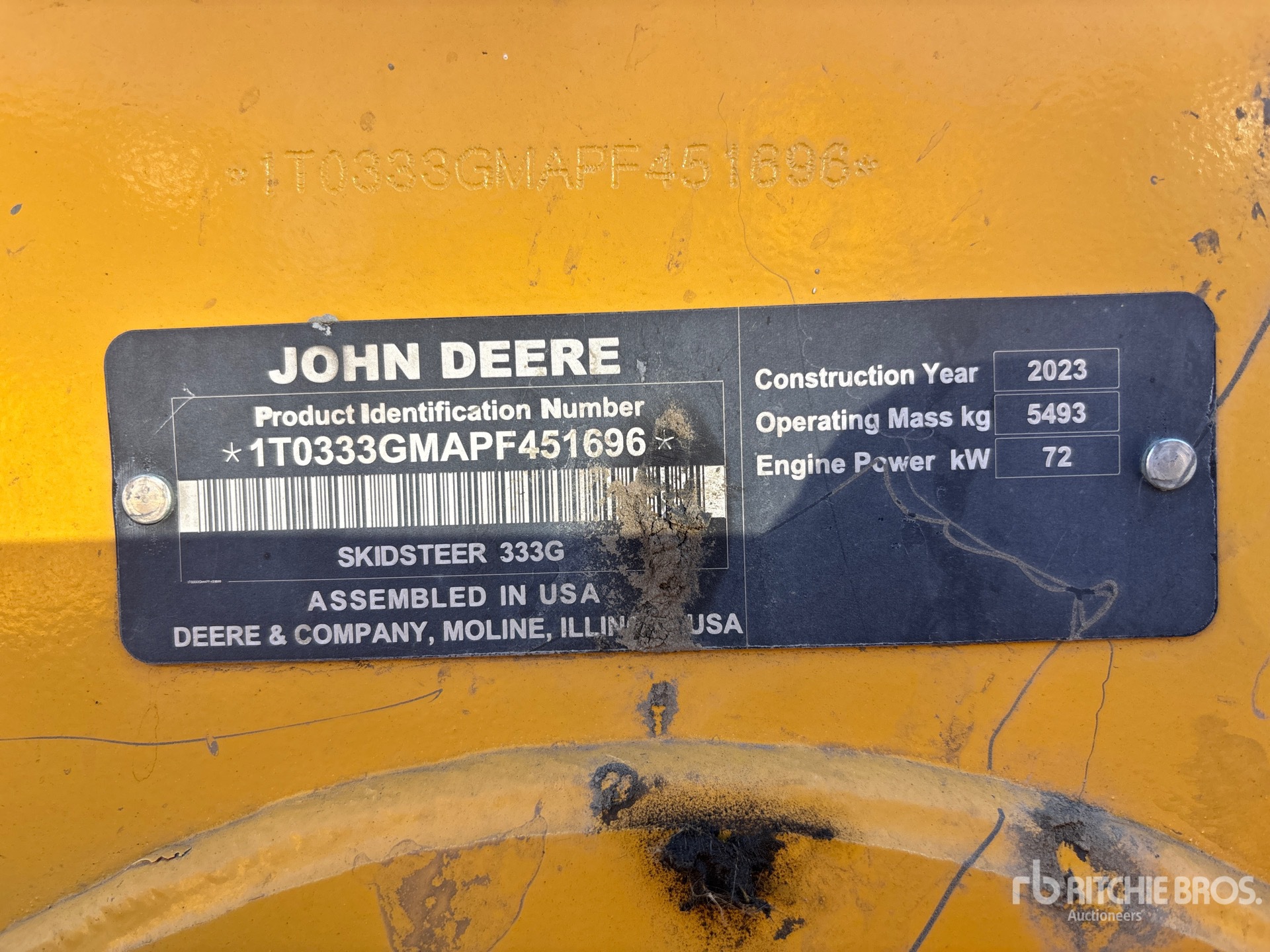 2023 John Deere 333G