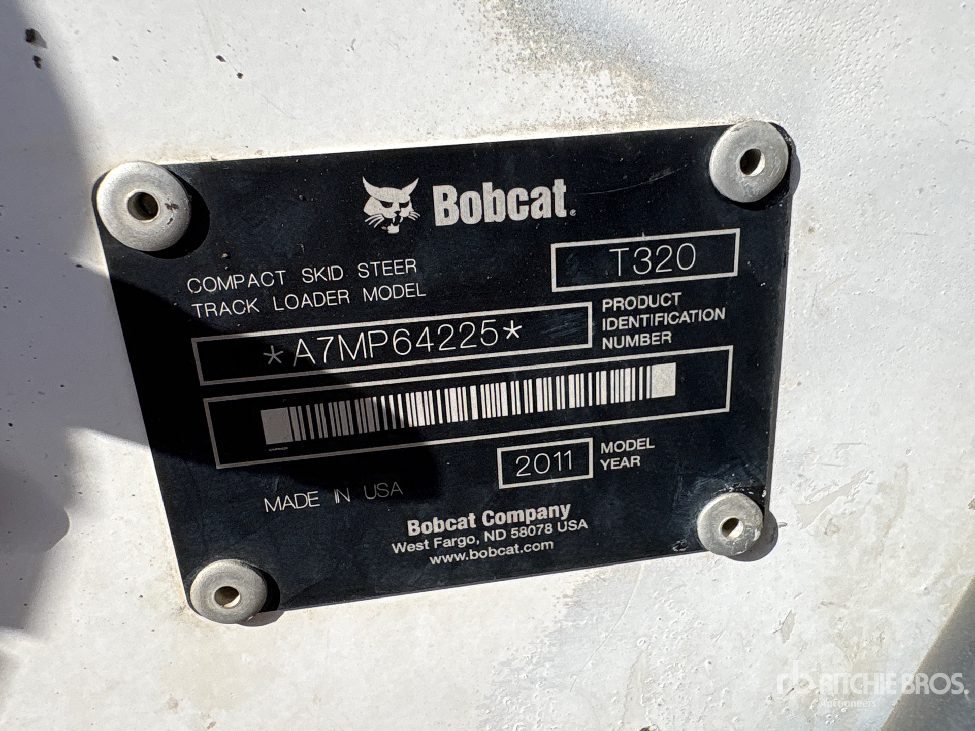 2011 Bobcat T320