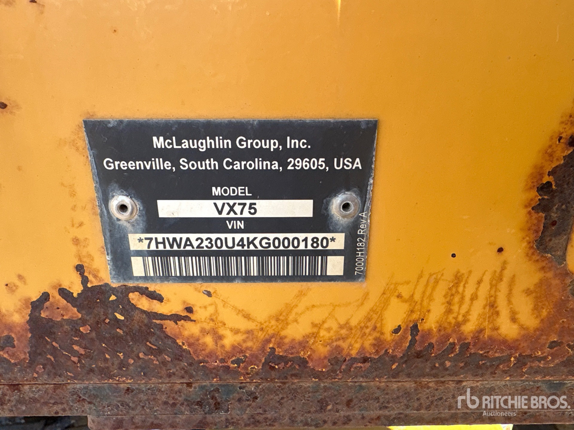 2019 Vermeer VX75-800