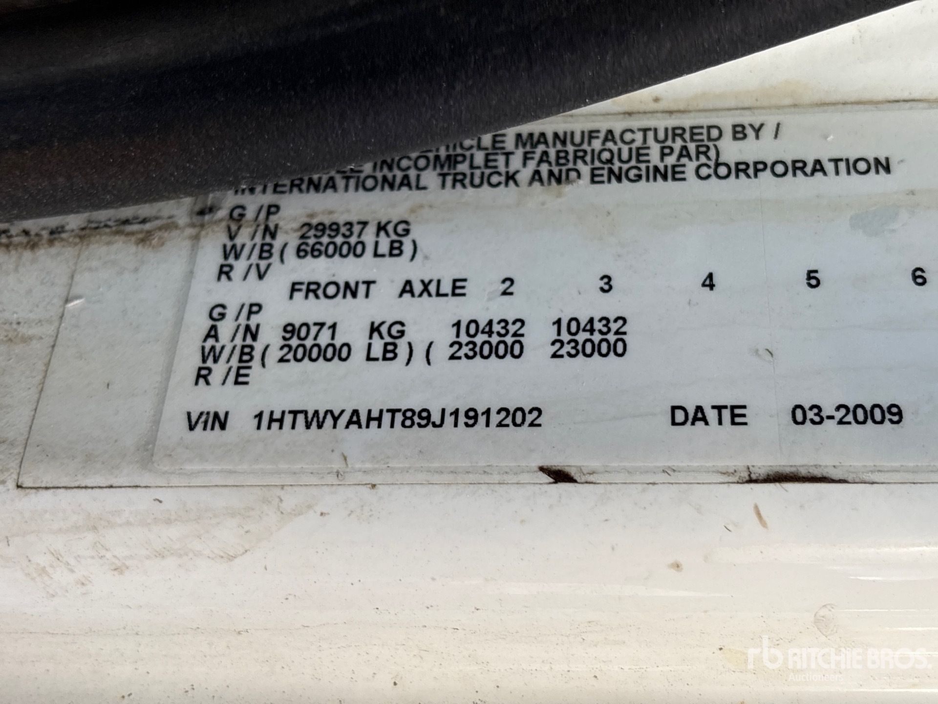 2009 International 7600