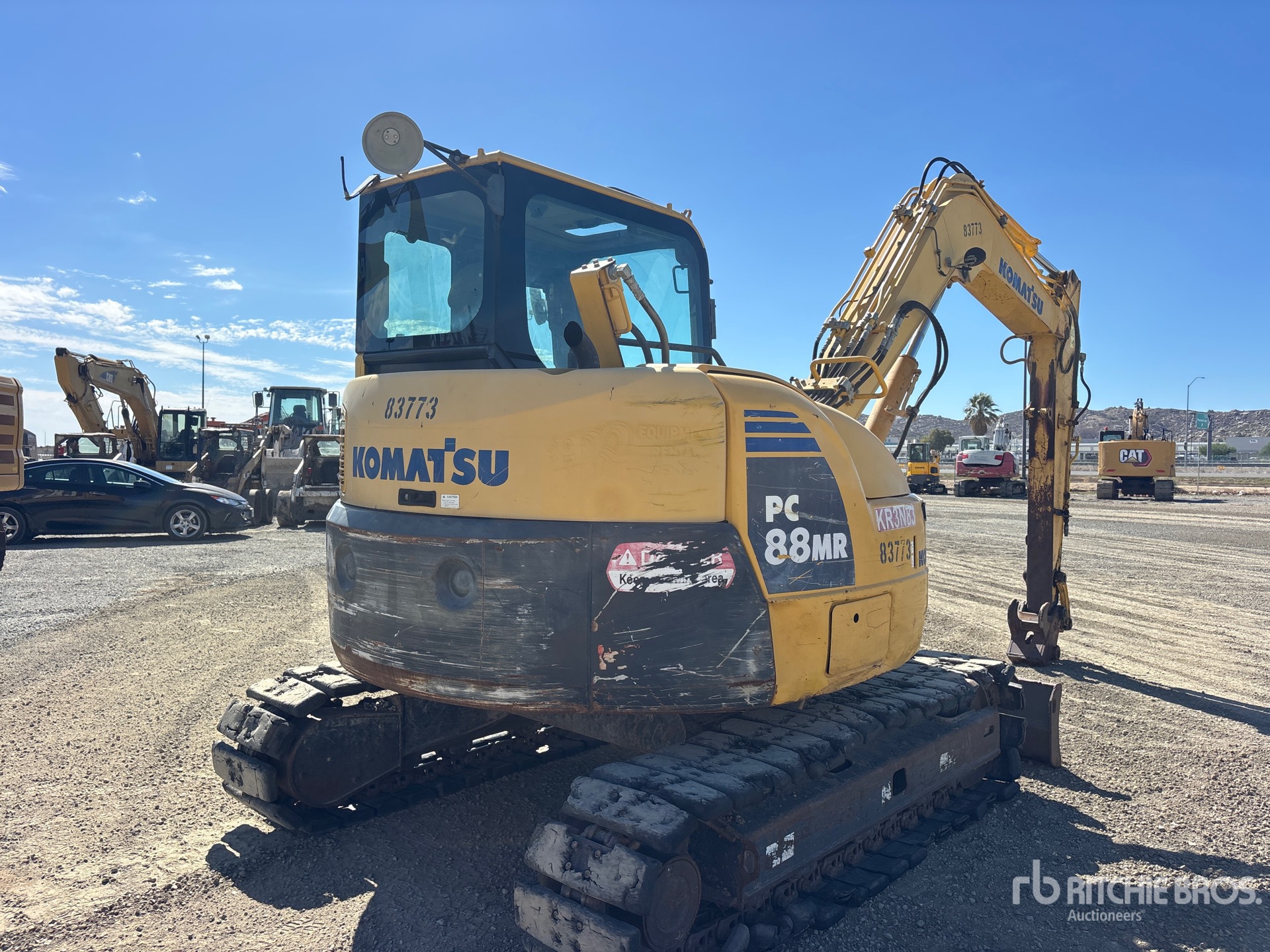 2012 Komatsu PC88MR-8