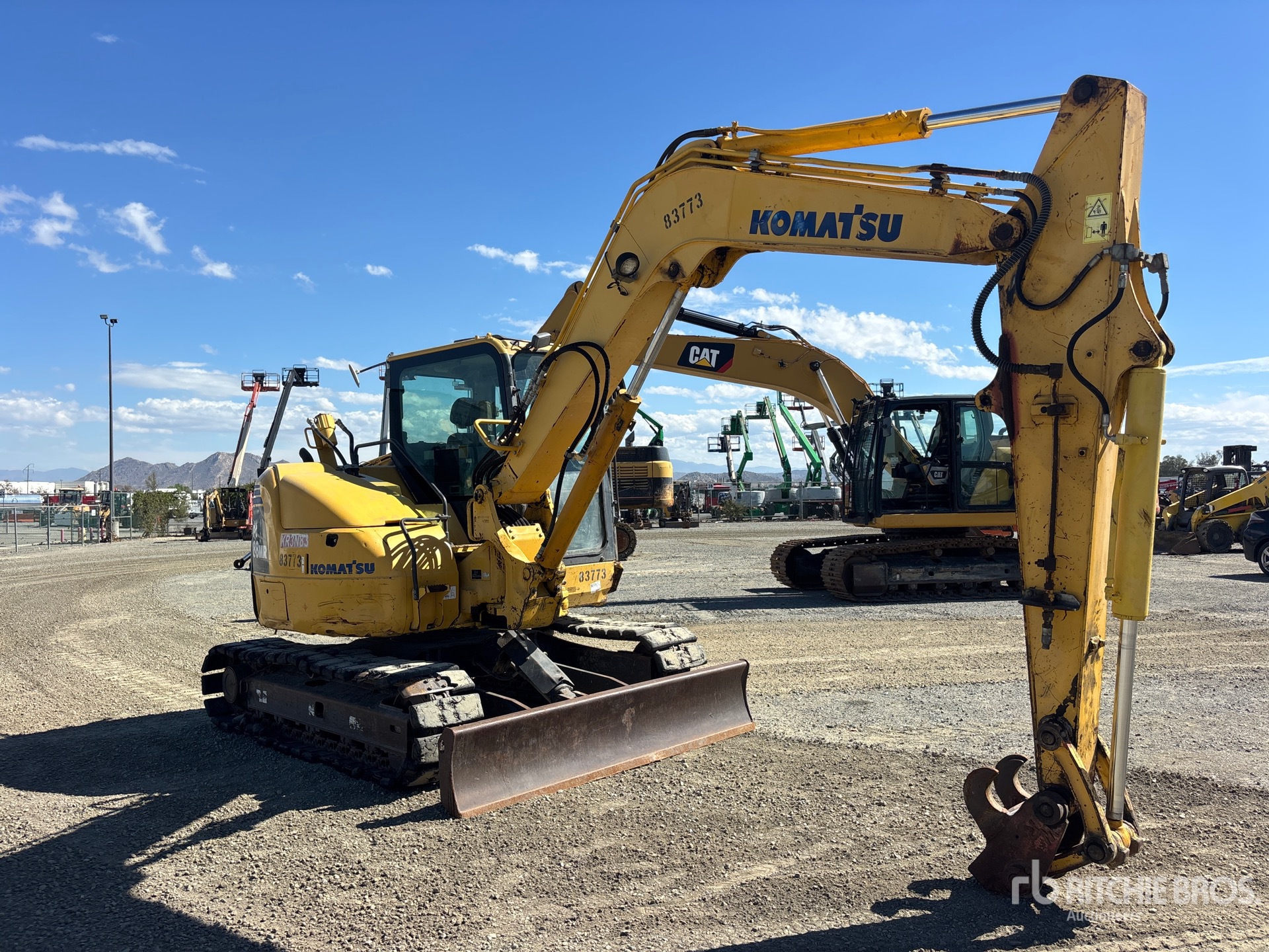 2012 Komatsu PC88MR-8