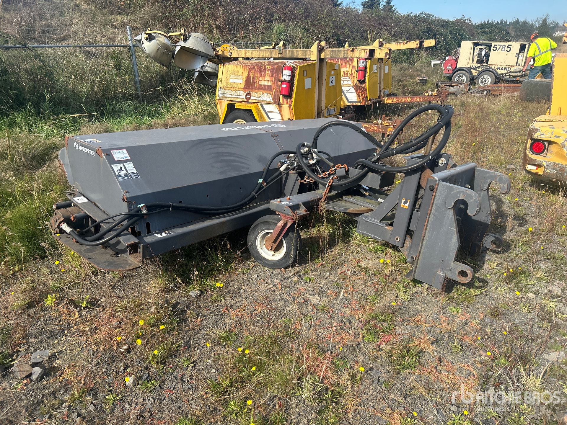 2007 Sweepster 124 IN WHEEL LOADER SWEEPER