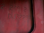 General Appearance with Frame Stamp Serial Number/VIN Photo
