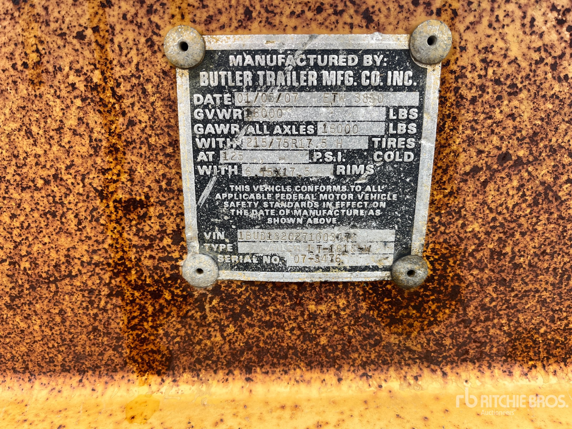 2007 Butler 5000