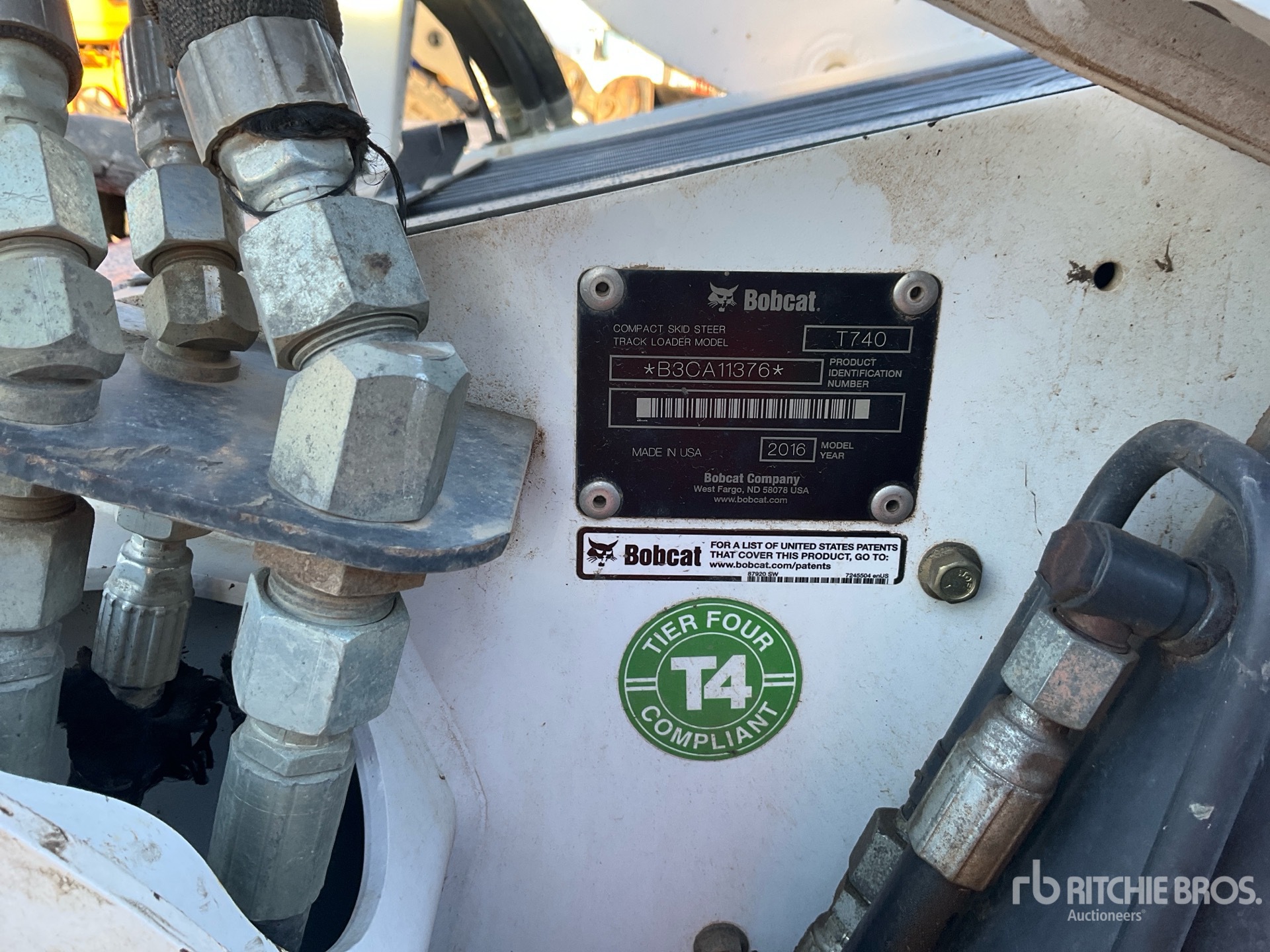 2016 Bobcat T740
