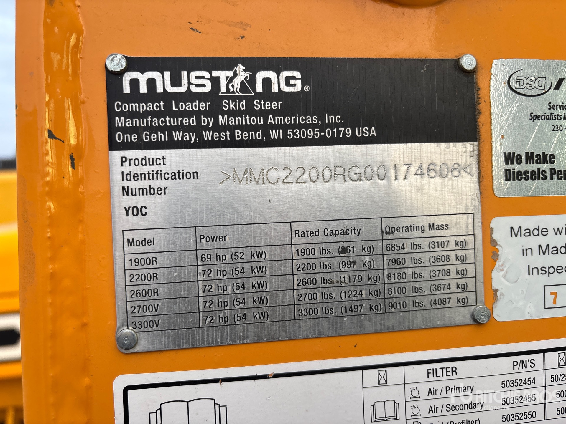 Mustang TWO-SPEED