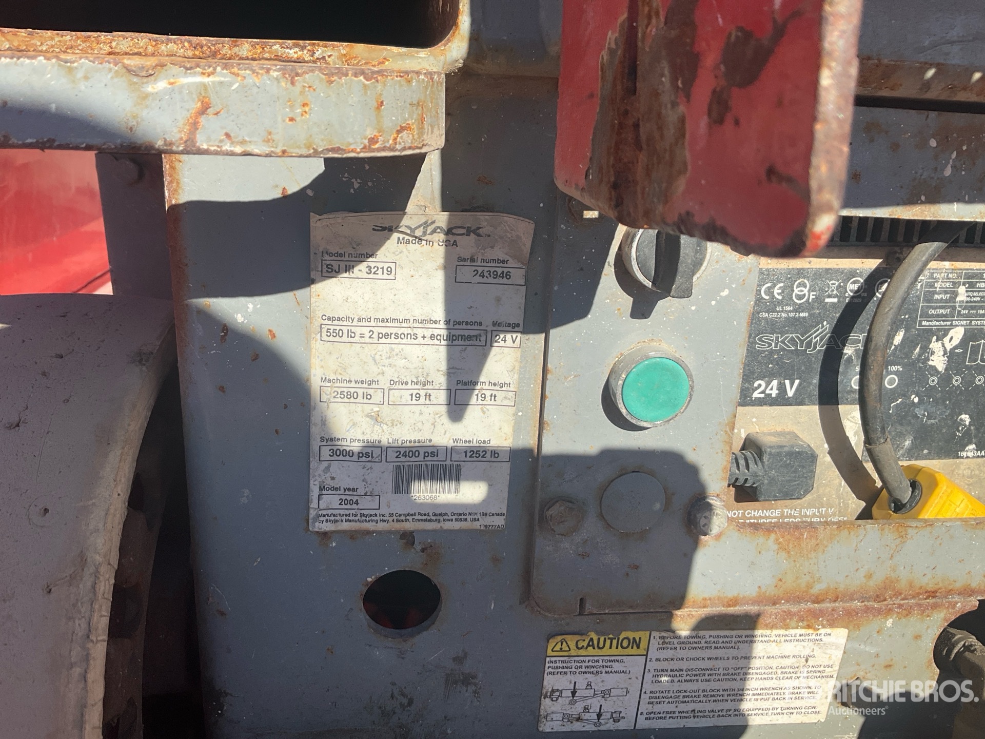2004 Skyjack SJIII3219