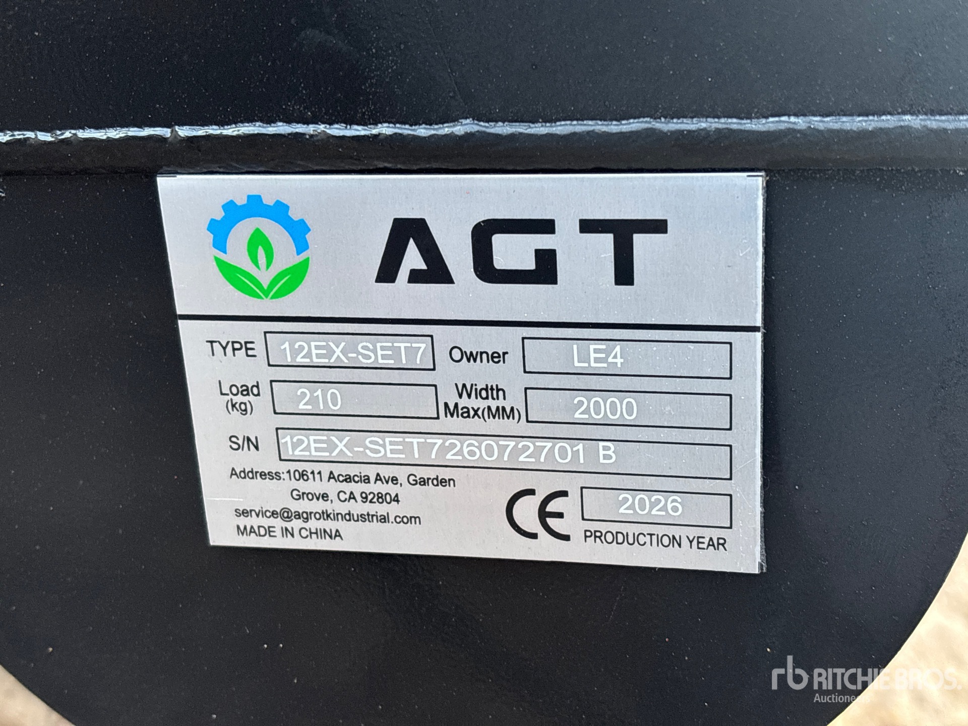 2026 AGT 12EX-SET7