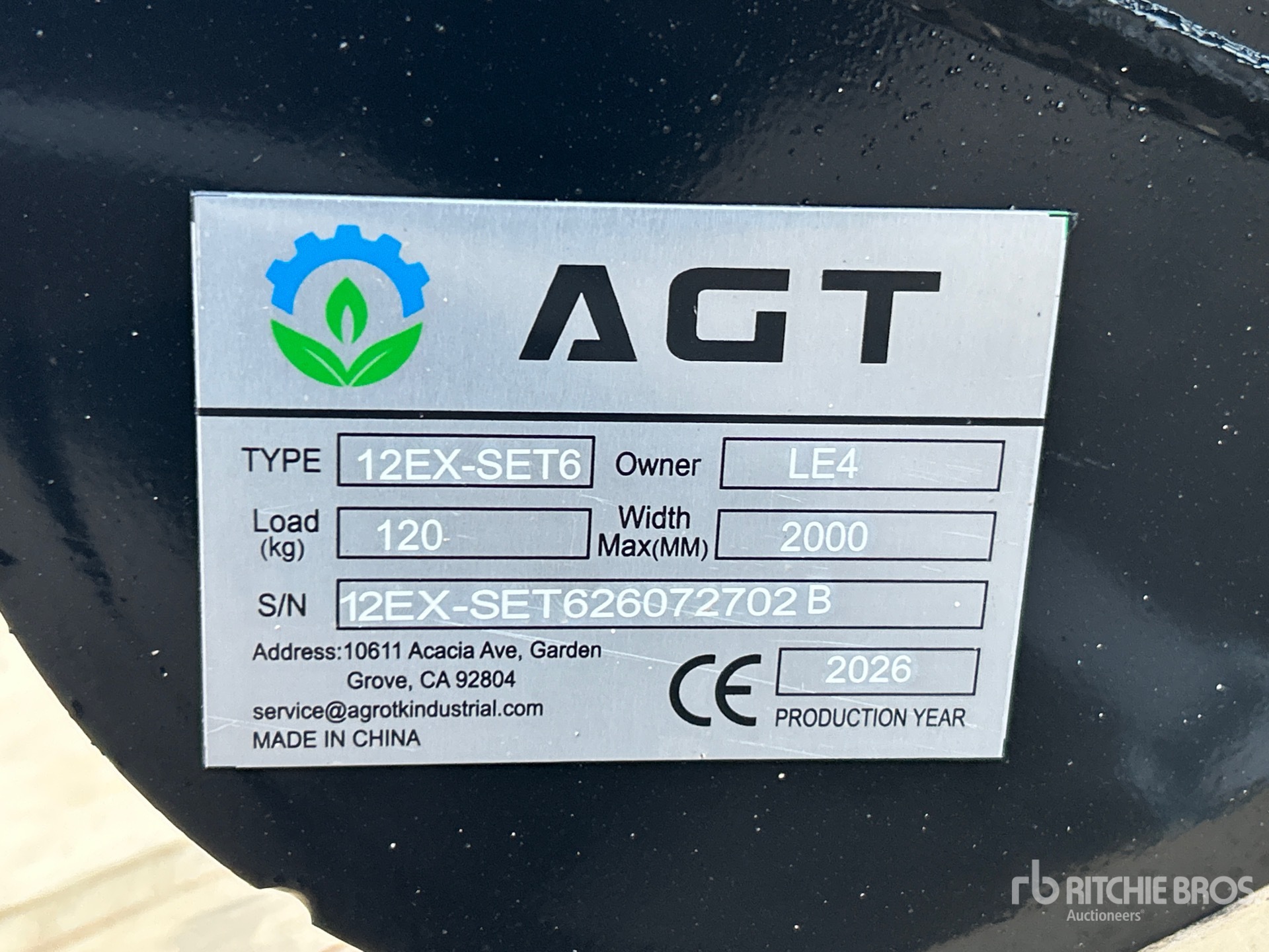 2026 AGT 12EX-SET6