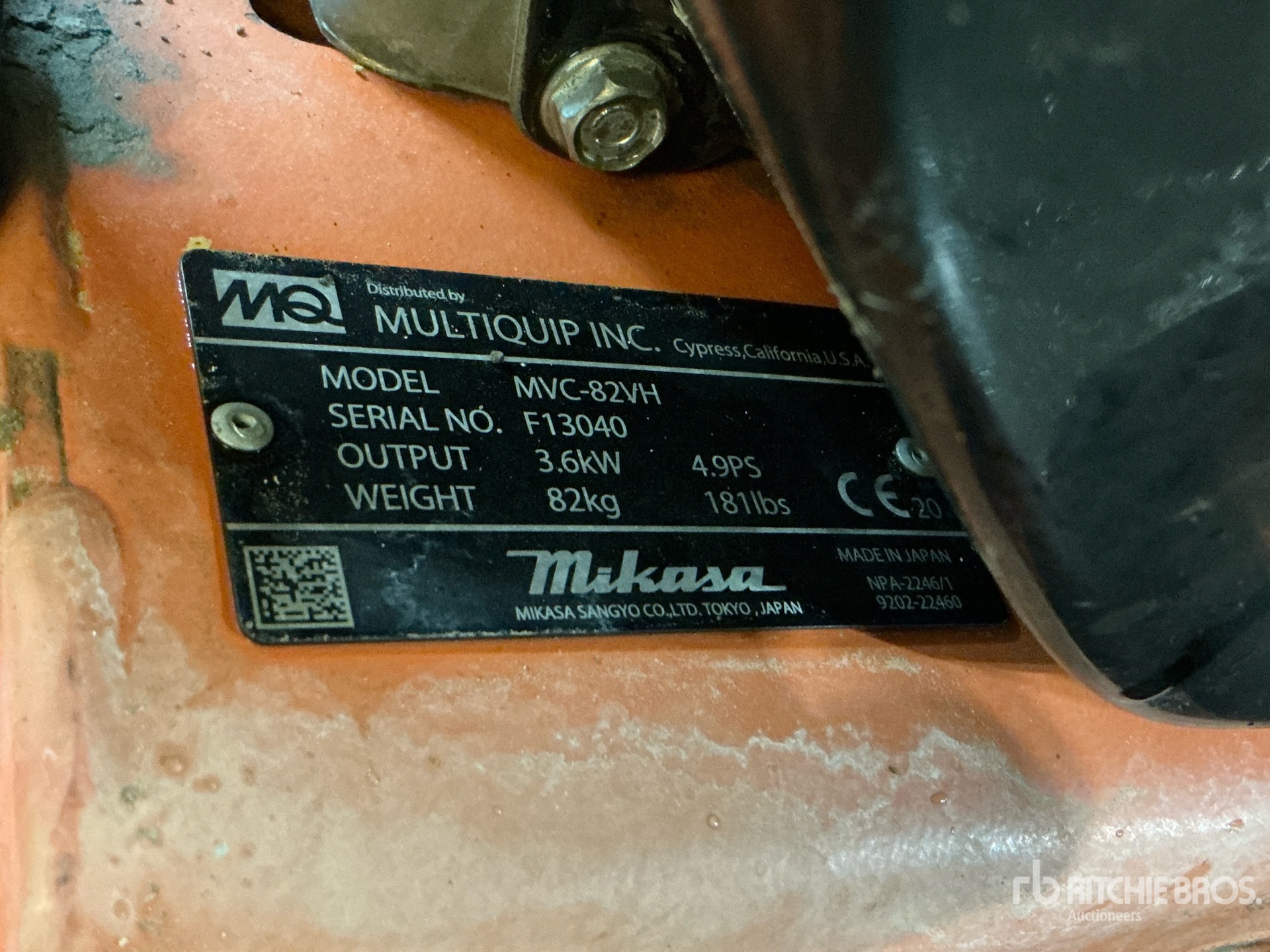Multiquip MVC-82VH