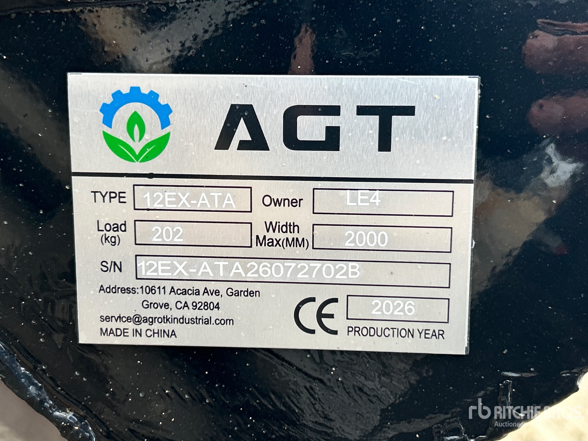2026 AGT 12EX-ATA
