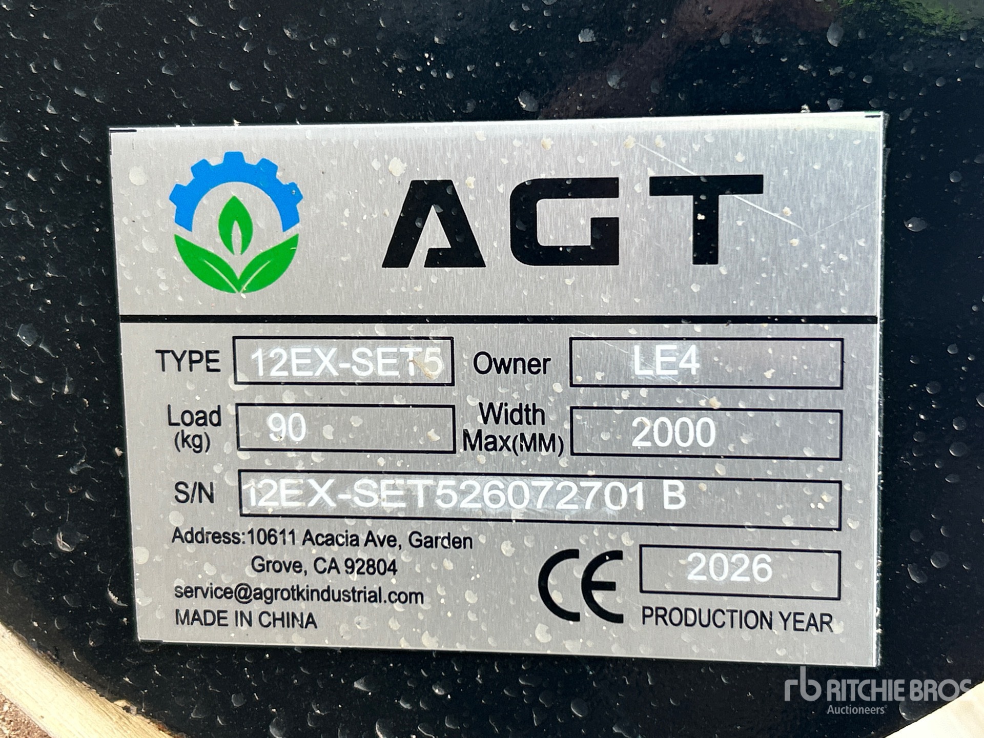 2026 AGT 12EX-SET5