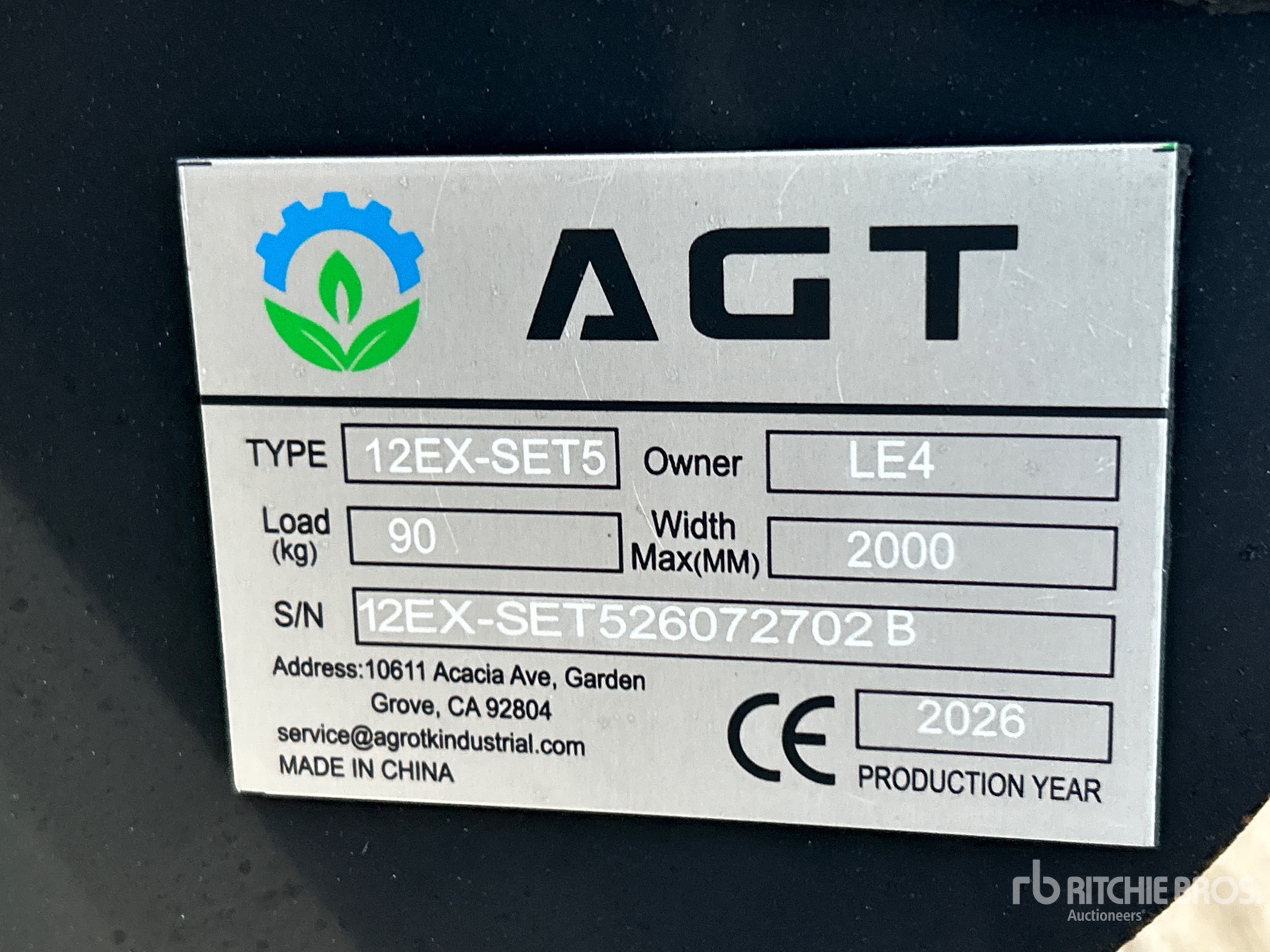 2026 AGT 12EX-SET5