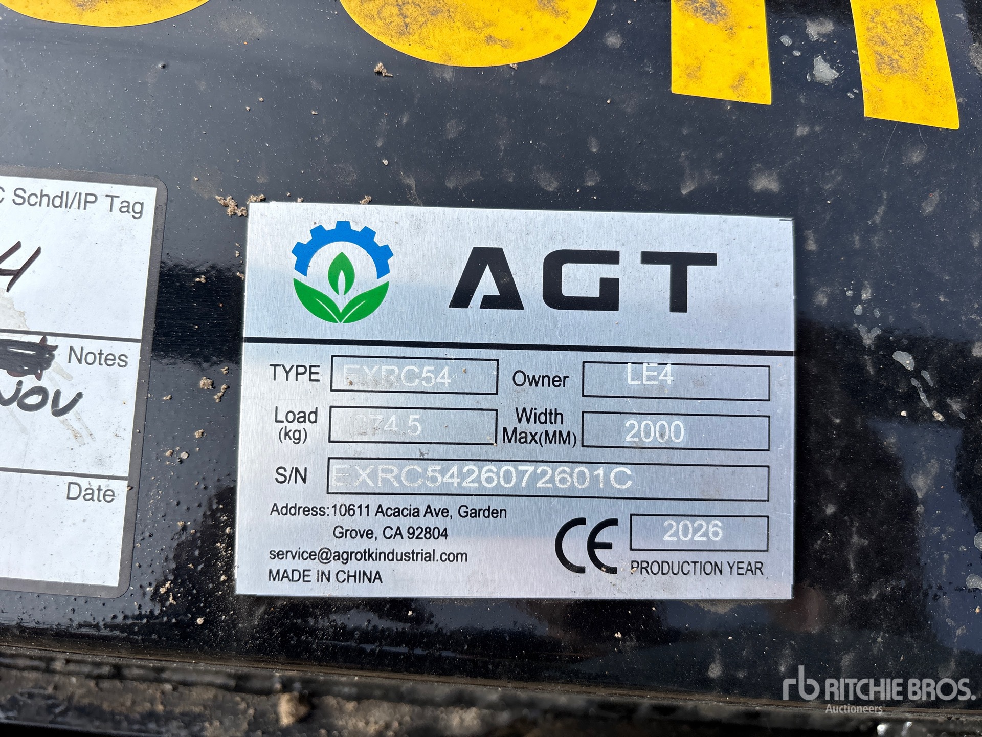 2026 AGT EXRC54