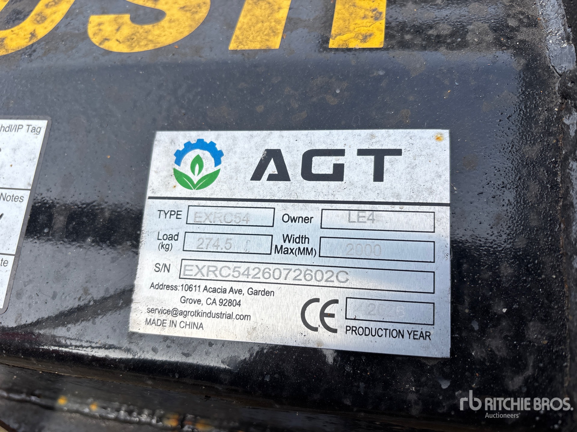 2026 AGT EXRC54
