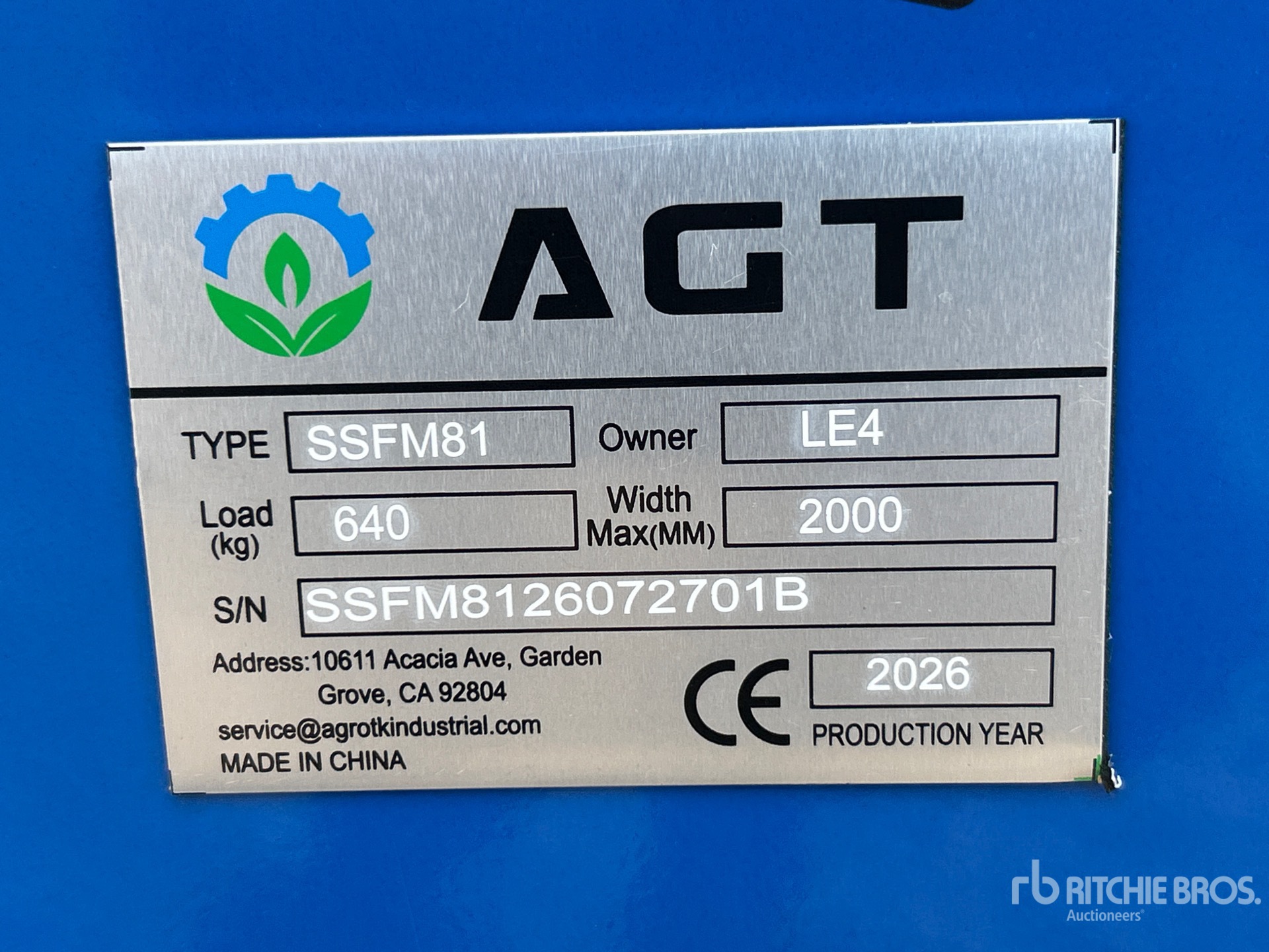 2026 AGT SSFM81