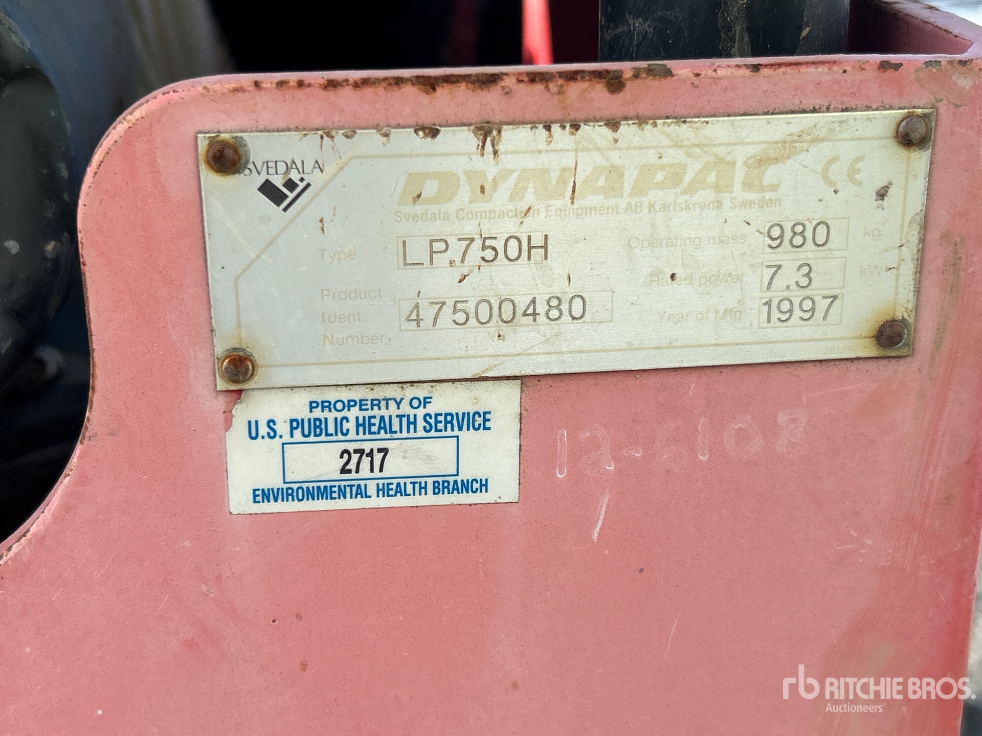 1997 Dynapac LP750H