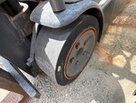 Chassis with Left Front Tire
