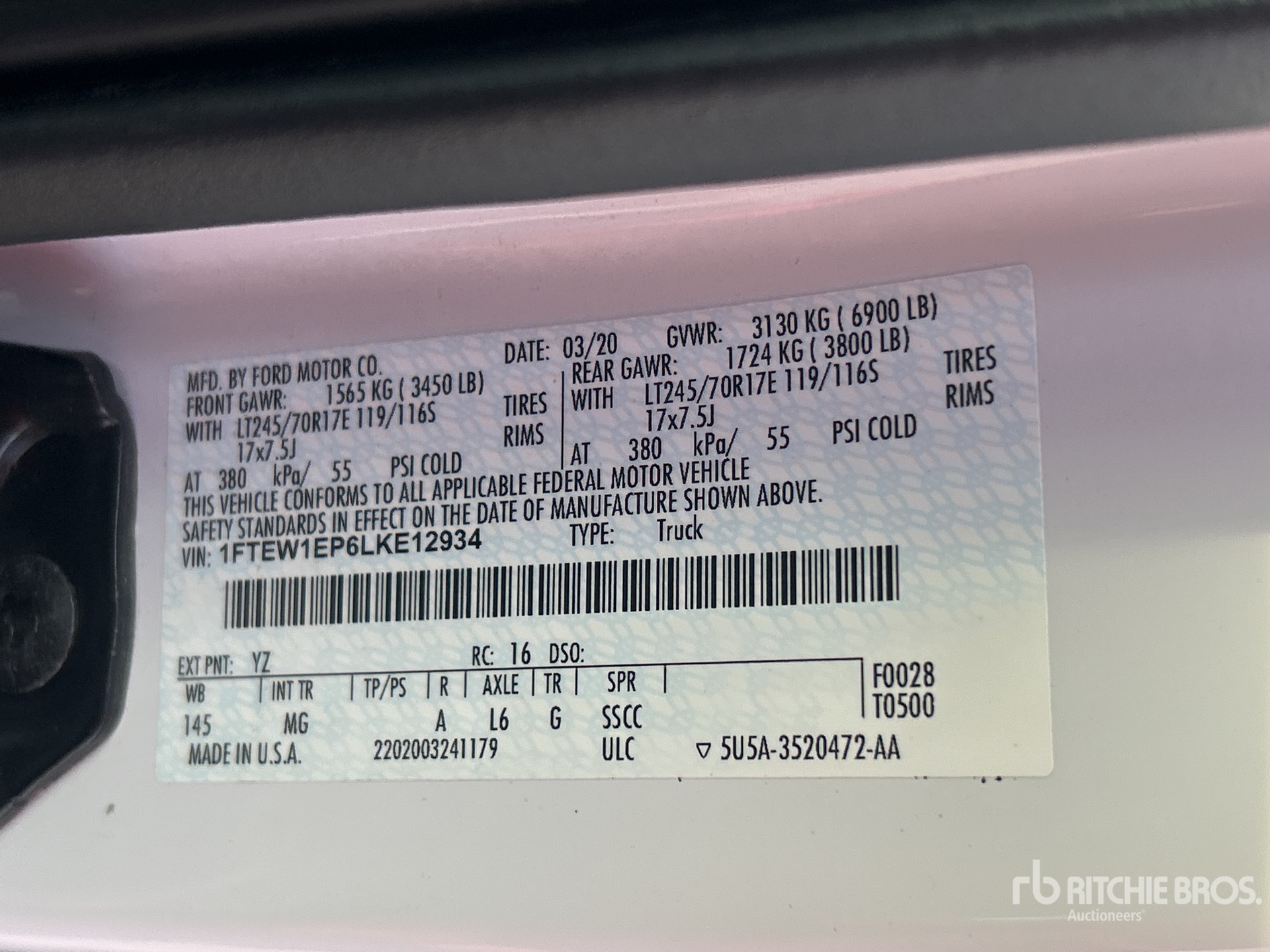2020 Ford F-150
