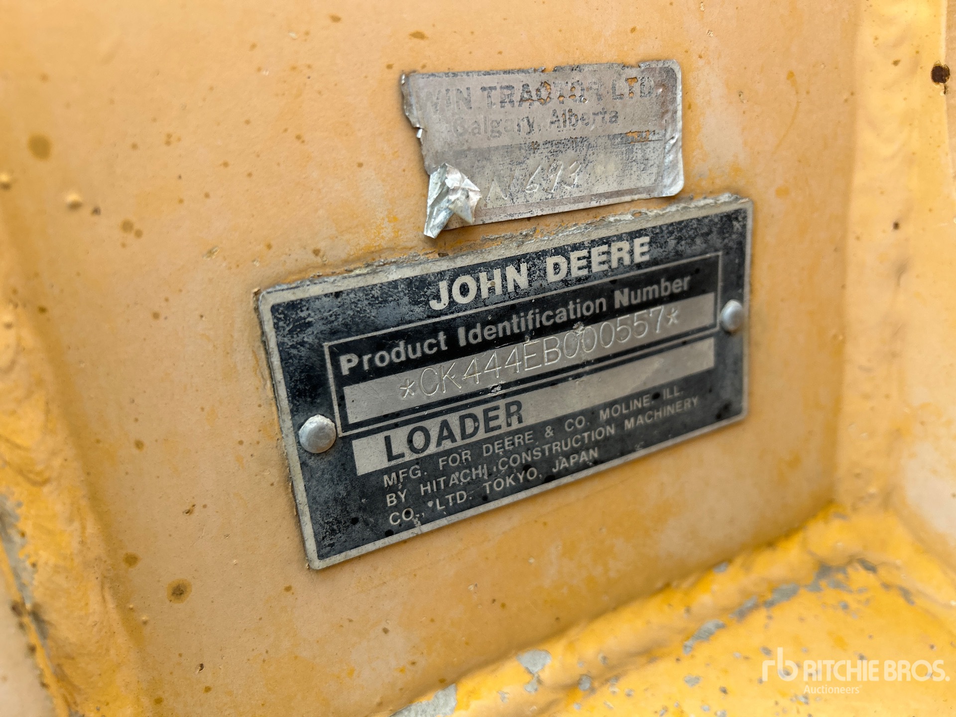 Photo of 1989 John Deere 444E