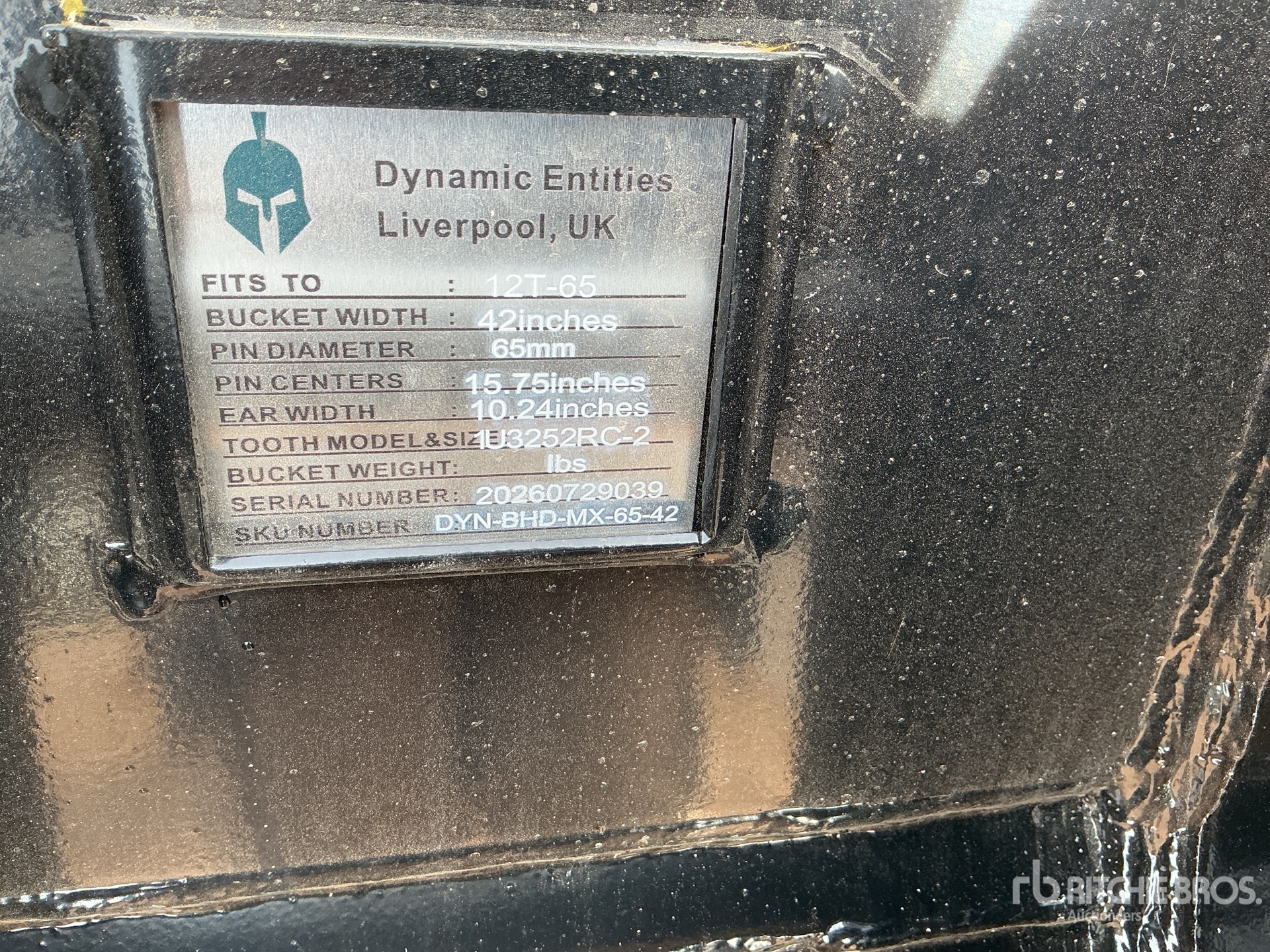 Trojan 42 IN DIGGING - FITS 40 MM CAT  ...