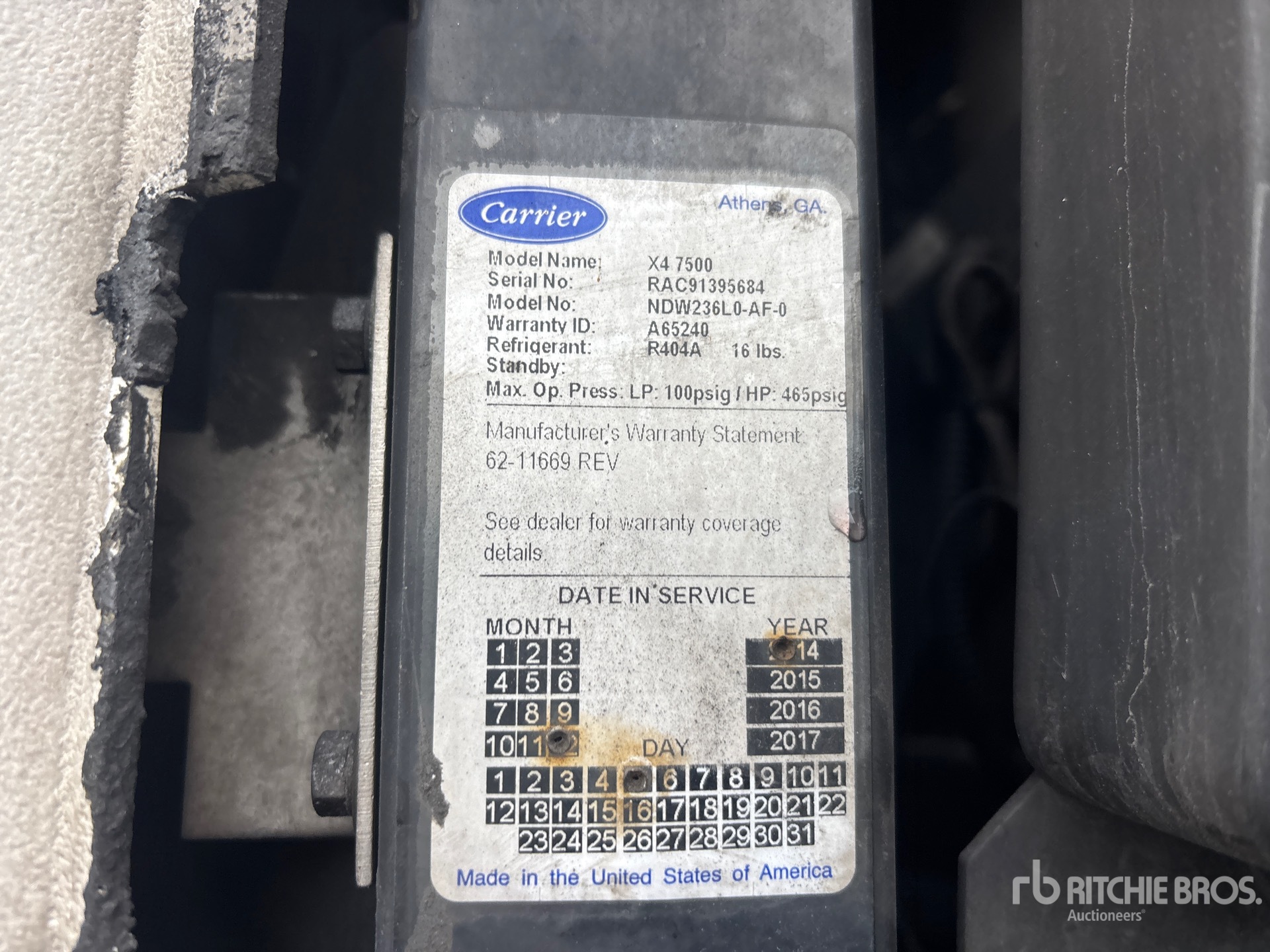 2015 Utility VS2RA