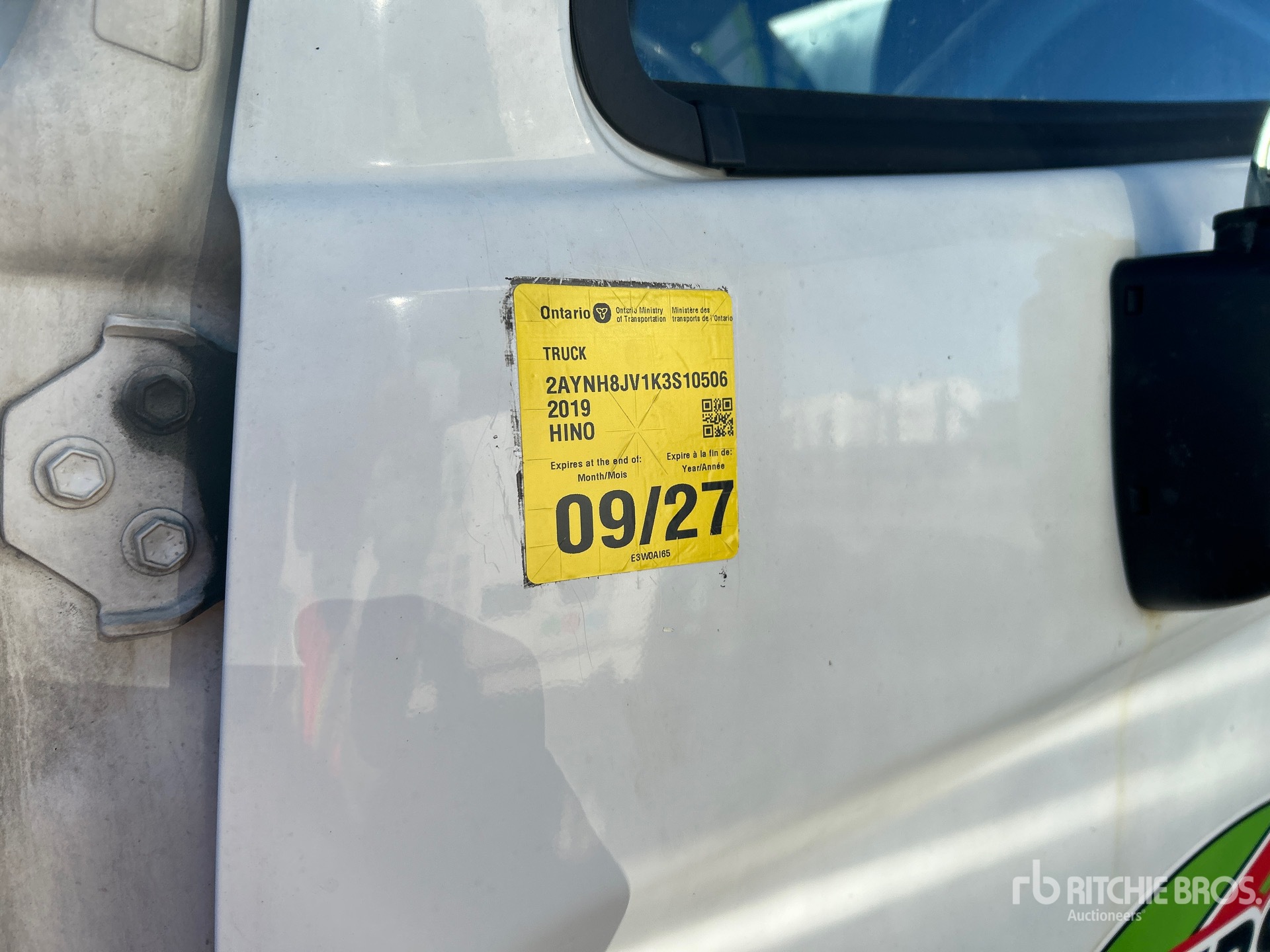 2019 Hino 358