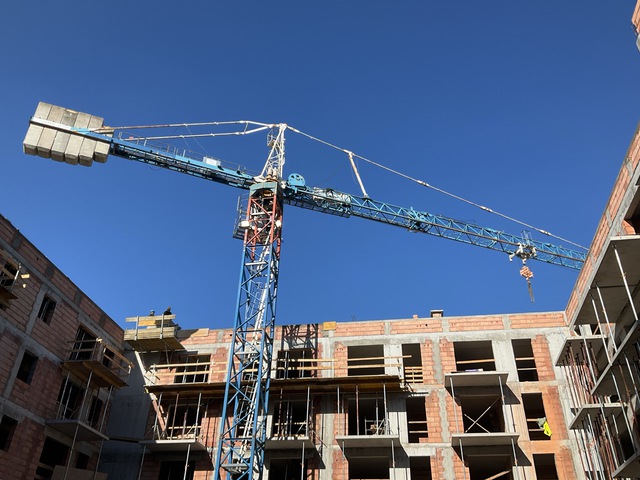 1999 Potain MD 175 A 8 ton Hammerhead Tower Crane