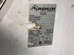 General Appearance with Unit Serial Number