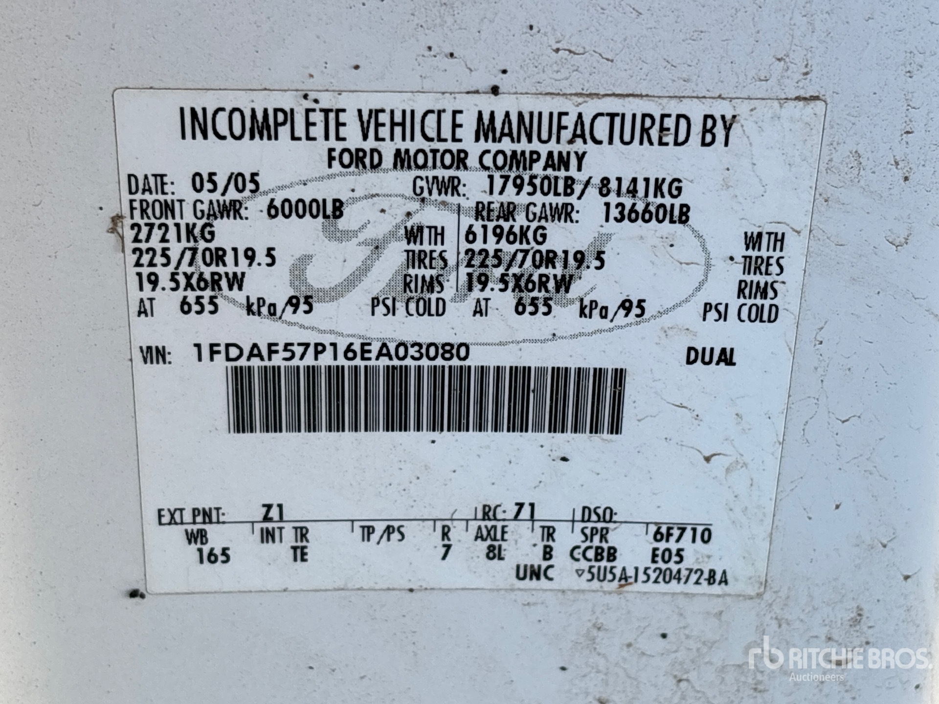 2006 Ford F-550