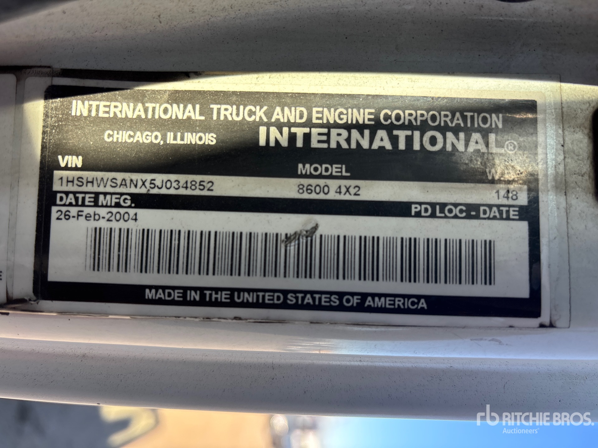 2005 International 8600