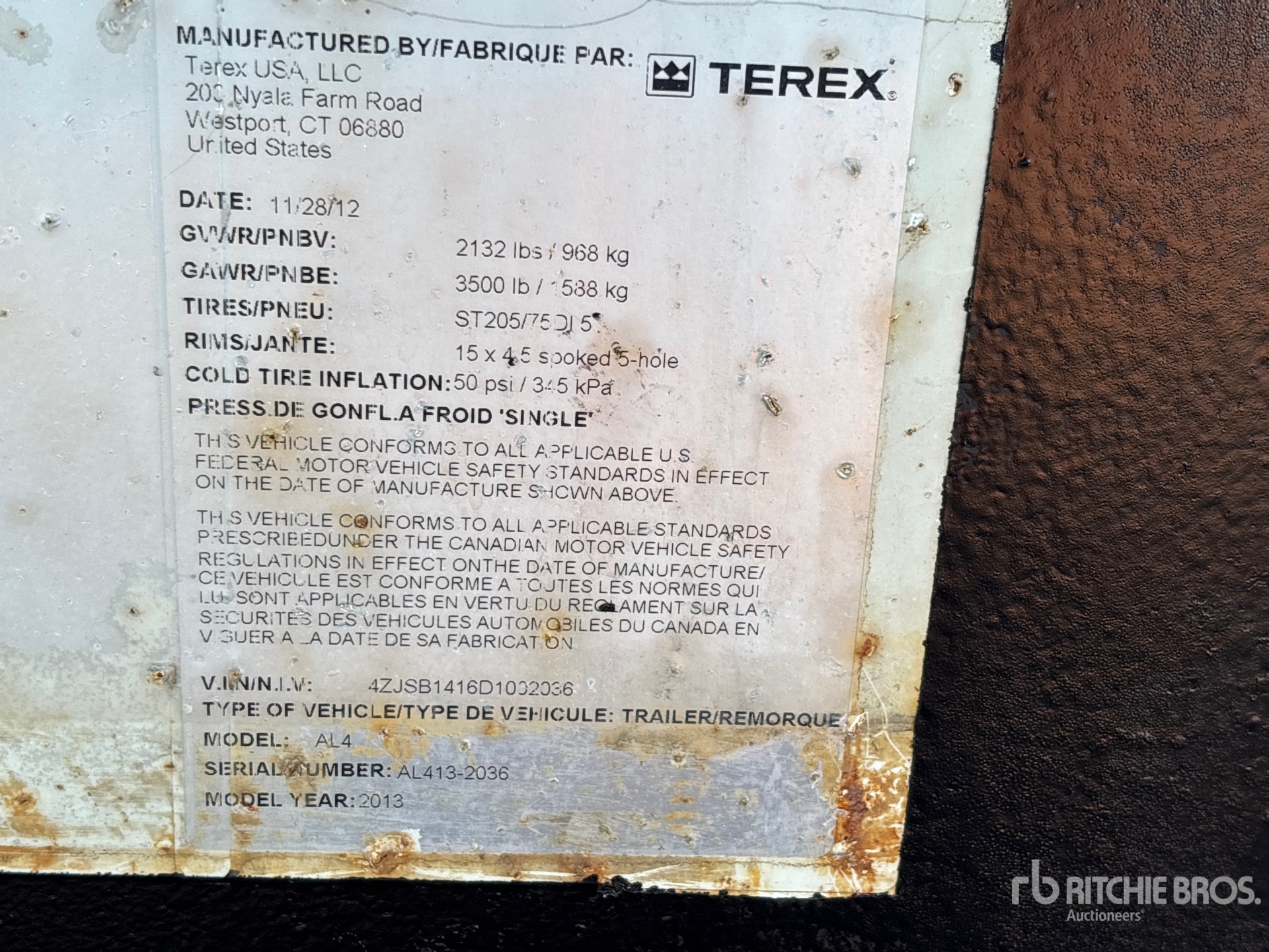 2013 Terex AL4