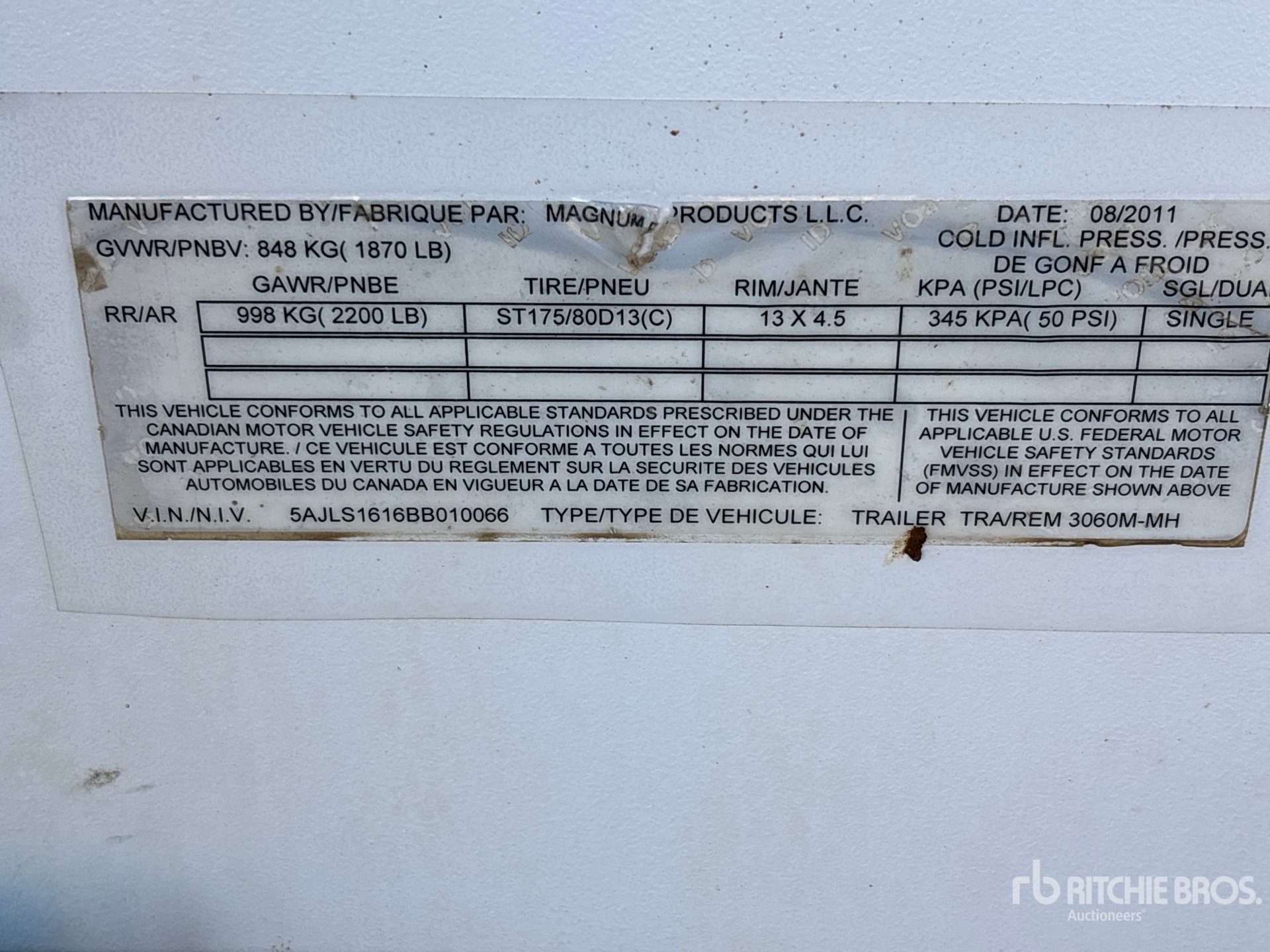 2011 Generac MLT3060M
