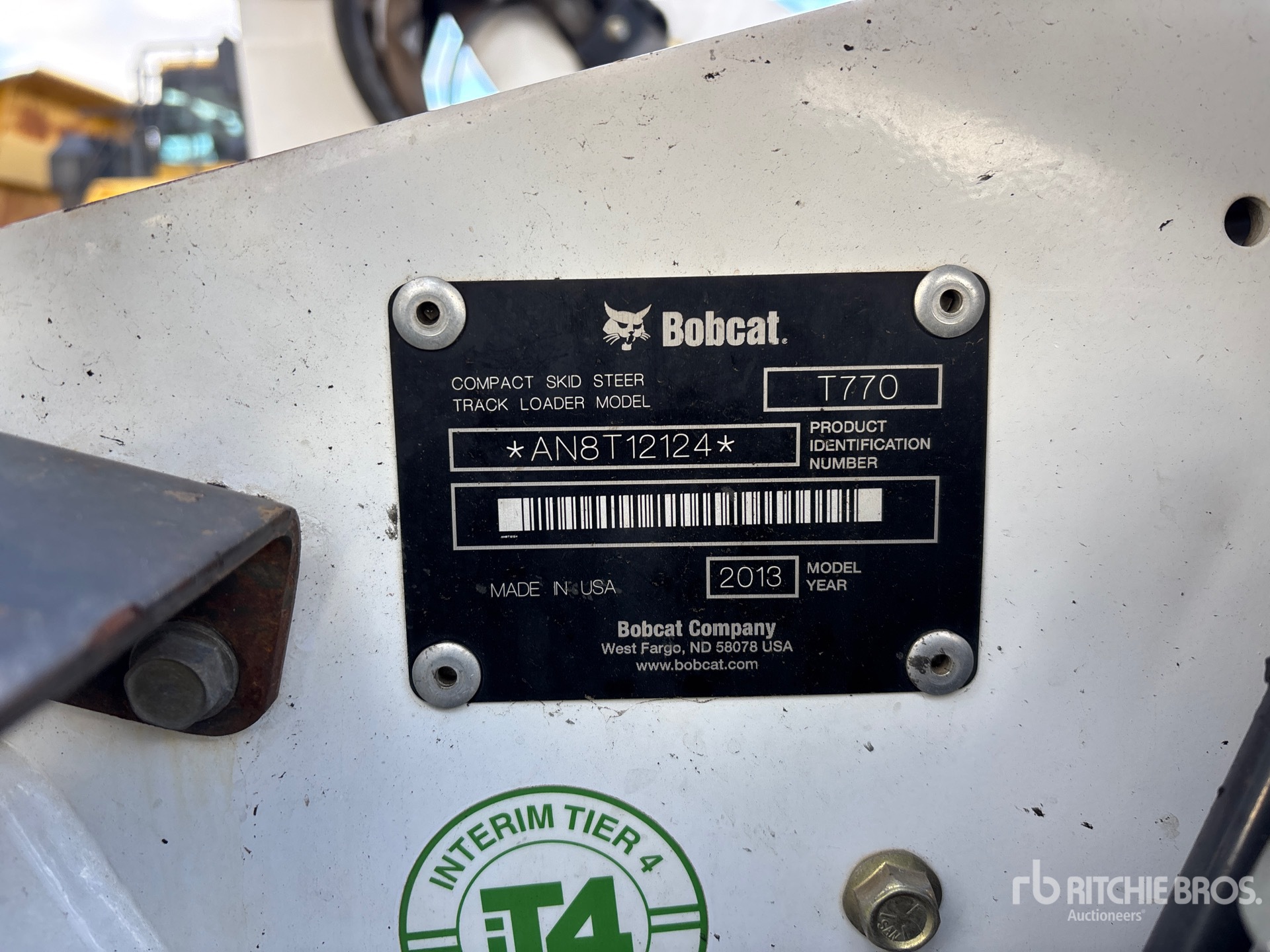 2013 Bobcat T770