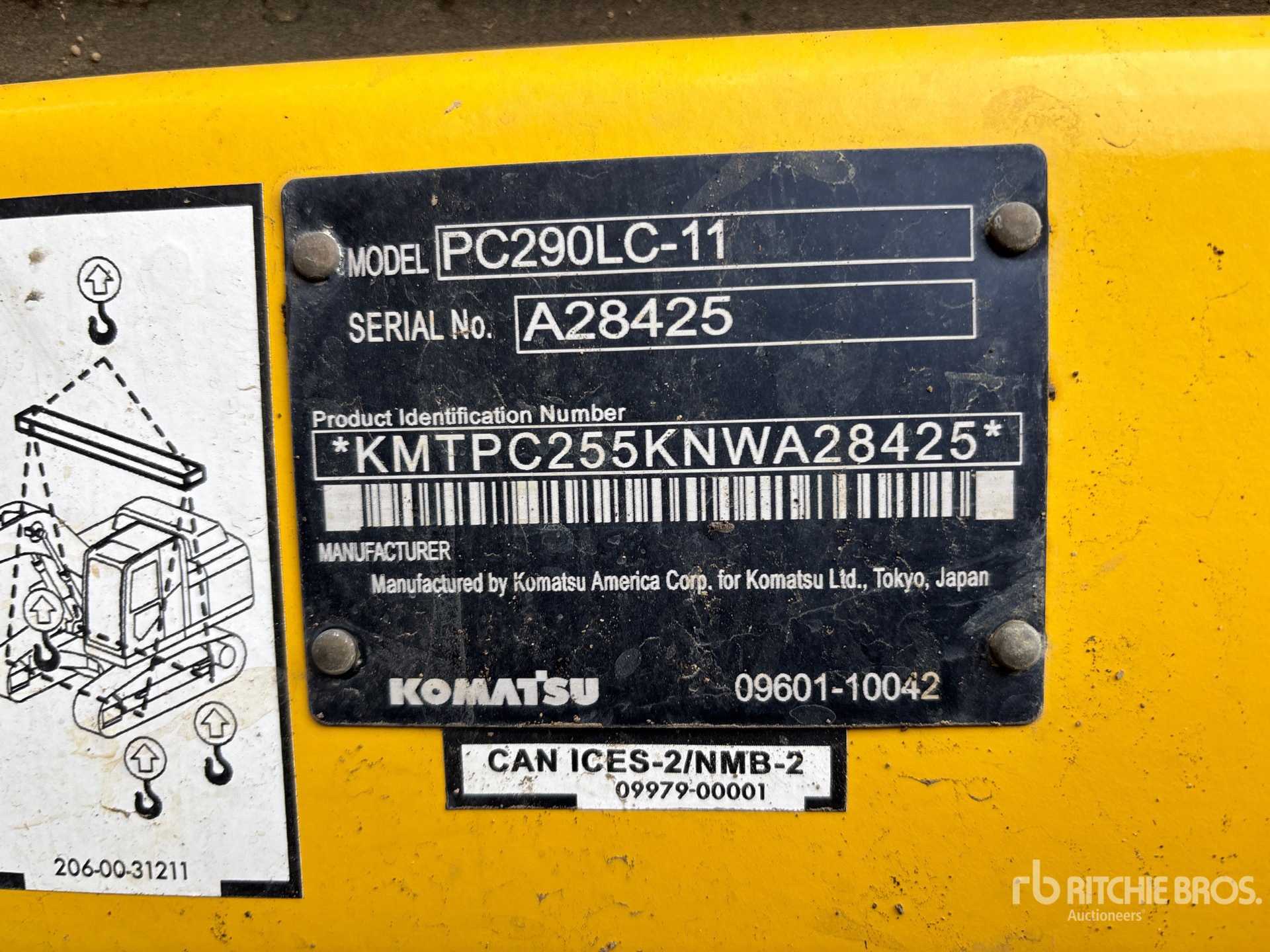 2022 Komatsu PC290LC-11